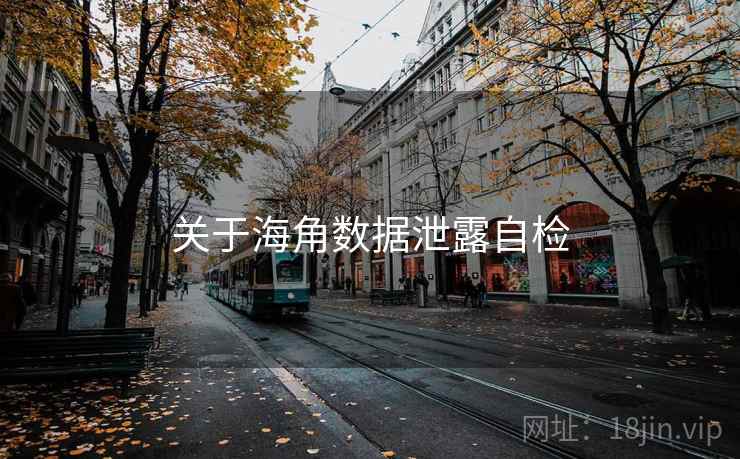 关于海角数据泄露自检  第1张