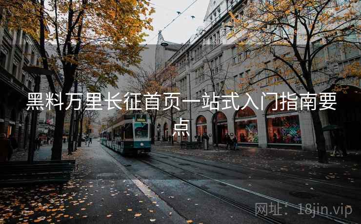 黑料万里长征首页一站式入门指南要点  第1张