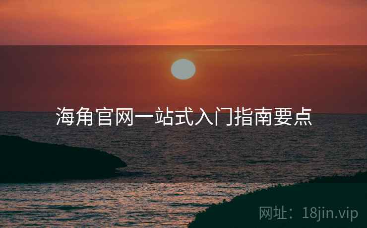海角官网一站式入门指南要点  第2张