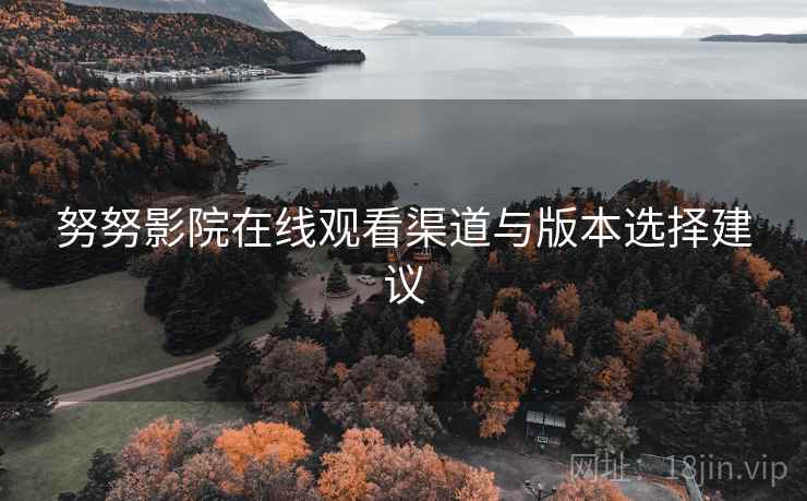 努努影院在线观看渠道与版本选择建议  第2张