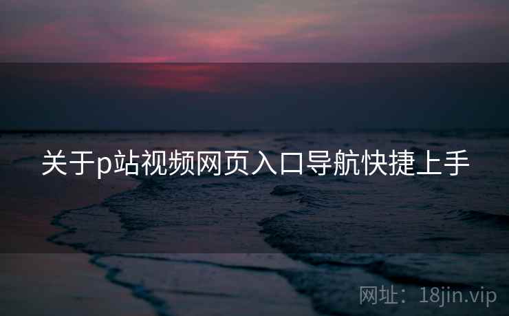 关于p站视频网页入口导航快捷上手  第2张